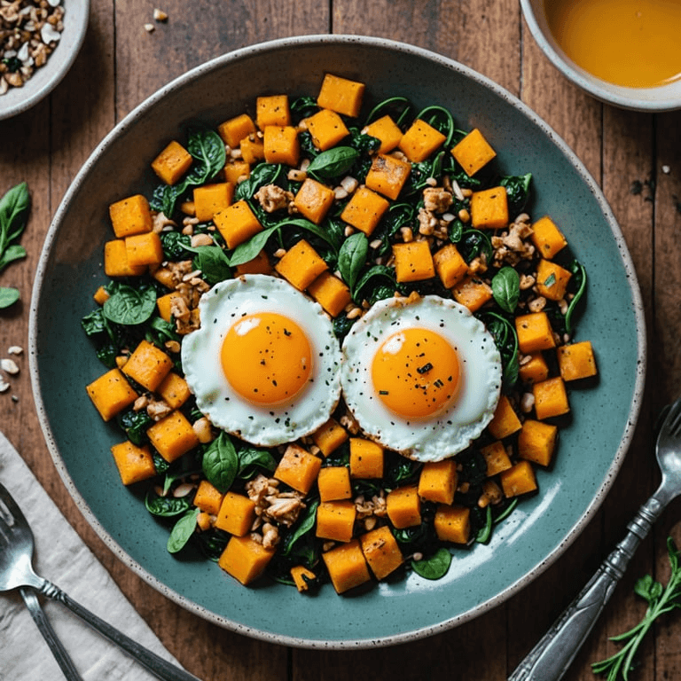 Caveman's Butternut Squash Breakfast Hash